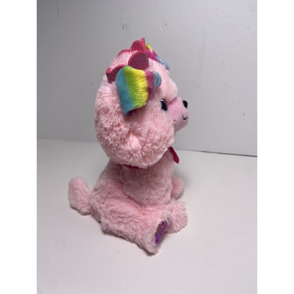 Barbie Puppy Dog Princess Plush 7 Inch Pink Stuffed Animal Toy Mattel Soft 2020 - Picture 2 of 7